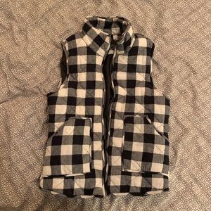 Buffalo Check Vest